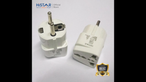 SORU - Colokan Adaptor Serbaguna Oversteker Listrik Universal Travel Plug 13A/250V Putih - HiSTAR