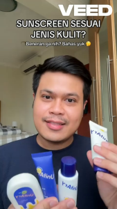 UNITARY Physical Sunscreen Non Comedogenic SPF 50+ PA++++ - Tabir Surya Wajah