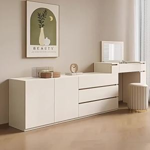 Full Solid Wood Modern Simple Style Italian Dressing Table