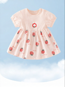 Usbettas | Breathable Pure Cotton Dress for Children S