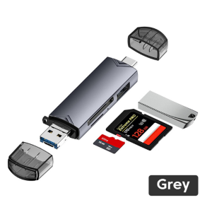 USB 3.0 Type C Card Reader OTG SD TF Memory Card Adapter for Laptop Tablet Camera Universal U Disk Reader for Windows Mac Androi