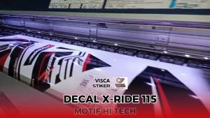 Stiker Motor Xride 115 & Desain Hitech