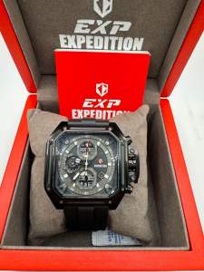 (BISA COD) JAM EXPEDITION E6812MC RUBBER JAM TANGAN PRIA