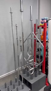 Peralatan Kebugaran Rumah: Batang Barbell Olimpiade & Dumbbell Standar Angkat Beban