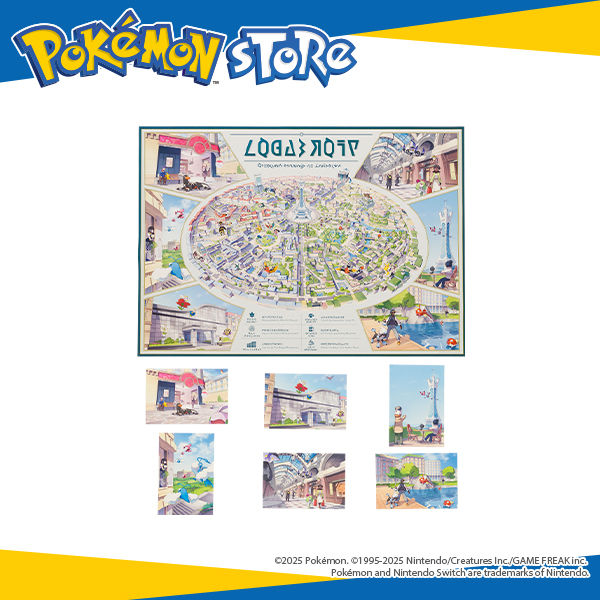 Pokémon Center Original A2 Poster & Postcard 6pcs Set Pokémon LEGENDS Z ...