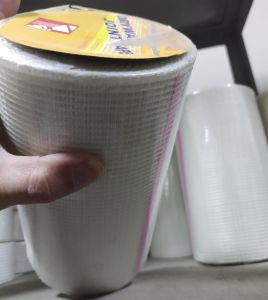 Bộ Vật liệu xử lý Gia Cố Lưới Thủy tinh chống thấm Chống nứt mối nối Trát chống nứt cột tường 15x25M
