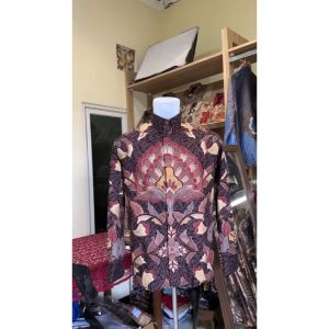 Jayabaya Batik LORENTZ Kemeja Katun Furing Lengan Panjang