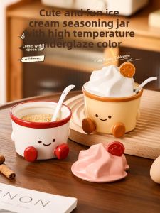 Mr.Snail | Cute Salt Shaker & Seasoning Container for Home Kitchen
