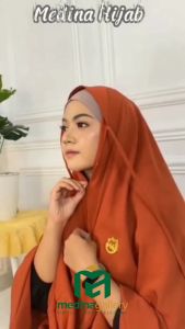 Mukena Dewasa Crinkle Pocket Airflow Jumbo 2in1 Resleting Terbaru