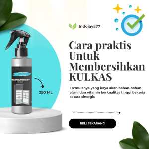 Pembersih noda kulkas siap pakai tampa dibilas kemasan 250ml