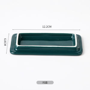 Nordic Entry Lux Style Creative Ceramic Soap Dish Soap Box Storage Rack Draining Bathroom Toilet For Home Small Soap Box