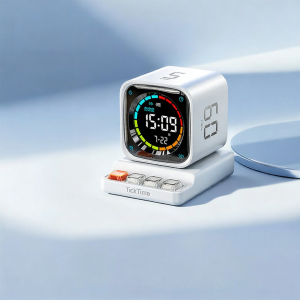 llano | Flippable Countdown Timer Smart Alarm Clock for Study Kids Wake-Up Kitchen Use
