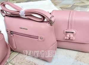 Obral Tas Pesta Kondangan Mewah Wanita Merah Muda Pink Selempang Jinjing Bahu Sophie Martin Paris