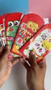 ANGPAO PENDEK PREMIUM KUPING 3D HORSE SNAKE YEAR IMLEK 2025 hongpao amplop tahun kuda ular sincia sinchia xin