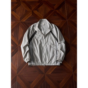 ZHUOCAN | Striped Design Mens Summer Breathable Sunscreen Jacket