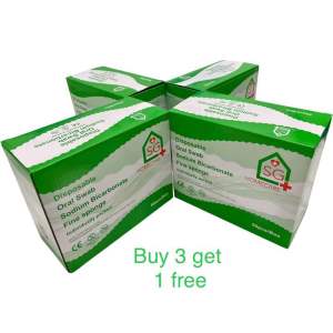 Authentic SG Homecare Sodium Bicarbonate Oral Swabs with HSA register