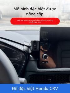 Đế Đỡ Điện Thoại Gắn Trên Tay Lái Honda CRV 2007-2023 Phụ Kiện Nội Thất Xe Mới Đế Đỡ Điện Thoại Di Động Bằng Nhựa Bền