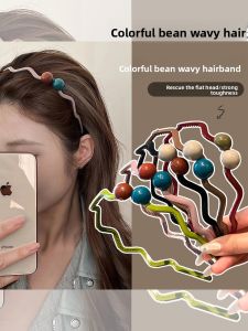 WENZHU | High-end Bean-shaped Hairband with Teeth Anti-slip