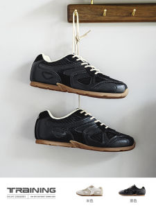 MRA Retro Sports Shoes Mens Lightweight Trainer Shoes Breathable Mesh Upgraded Version Flat Bottom Racing Shoes Casual Sneakers