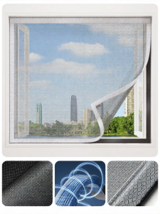 MEISHIMEIJIA | Magnetic Adhesive DIY Invisible Strong Window Screen
