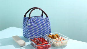 Rectangle Microwave Safe Glass Container Glass Food Storage Glass Lunch Box