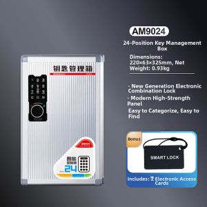 GOLDLONSEN | Smart Code Key Box Wall Mount