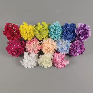 Bunga Hydrangeas Buatan Plastik Dekorasi Hias BG182
