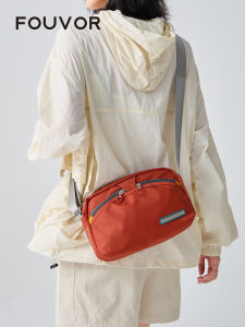 Fouvor Travel Nylon Oxford Cloth Ladies Crossbody Bag Lightweight Fashionable Mobile Phone Bag Winter Ladies Handbag