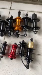 HUB FREEHUB ALLOY MIX 28 HOLE - 32H 36H BEARING PELOR DEPAN BELAKANG SHIMANO NAUTILUS PACIFIC SOLON QUANDO qr Boost TA 100 110MM 142MM 148MM