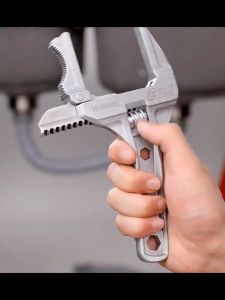 TopTools kunci Inggris Kunci Pas Adjustable Kunci Shock Wrench Serbaguna Ukuran Besar 6-68mm Untuk Reparasi Pipa Air HARGA TERMURAH