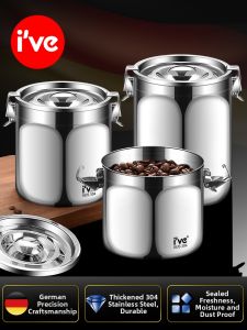IVE | Stainless Steel Vacuum Storage Canister