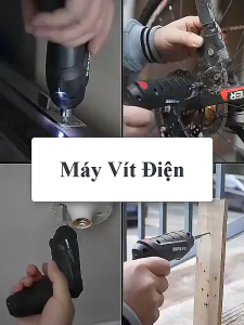 ⚡Miễn Phí Vận Chuyển⚡Máy khoan vít cầm tay SOPMEDIA máy bắn vít pin mini đa năng 47 phụ kiện bắt vít 2 chiều tặng kèm sạc và hộp đựng