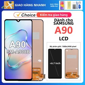 Samsung A90 5G Màn Hình Hiển Thị LCD Bộ Số Hóa Cảm Ứng Thay Thế Cho SM-A908B SM-A908N SM-A9080 Điện Dung TFT Điện Thoại Di Động Một Phần