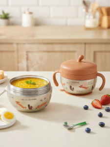 Supor | Thermal Children Specialized Stainless Steel Feeding Bowl