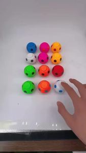 10/30pcs Mini Fidget Spinner Soccer Ball Toy for KidsSoccer Party Favors Goodie Bag StufferRotatable Soccer Finger Stress Ball