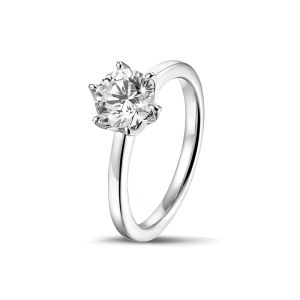 Luxury Designs 6mm AAA+ Cubic Zirconia Solitaire Rings For Women Wholesale Prices 316l Stainless Steel Men Jewellery 2025