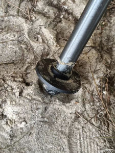 อุปกรณ์เสริมเก้าอี้รูปจันทร์ ฝาครอบขาเก้าอี้กลางแจ้ง เก้าอี้ปิกนิกป้องกันการตกหล่น ข้อต่อ 13 14 15 16 มม.