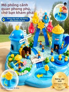 BABYSHOME | Đồ Chơi Thông Minh Nhà Lâu Đài Từ Tính