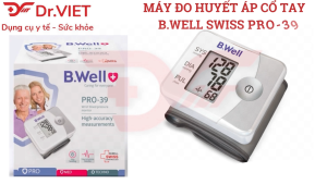 Máy đo huyết áp cổ tayB.Well Swiss PRO-39