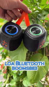 ( LOA XỊN ) Loa Bluetooth Di Động BOOMS883 Kết Nối Nhanh Âm Thanh Sống Động - Dễ Dàng Sử Dụng - Kết Nối Hầu Hết Các Thiết Bị Thông Minh