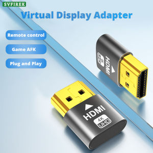 HDMI Dummy Plug Virtual Display Adapter DP Dummy Plug 4K Display Emulator
