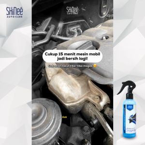 Pembersih Kerak Mesin Mobil Motor SHinee Engine Degreaser Penghilang Minyak Oli Perawatan Kendaraan