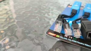 บารัน บาลัน เข้า 1 ออก 2 Glink BALUN POE 1 OUT 2 รุ่น GBL-009 1 ตัว บาลัน Balun cctv balun HD บารัน Passive Balun สำหรับงาน CCTV รับสมัครดีลเลอร์ทั่วประเทศ