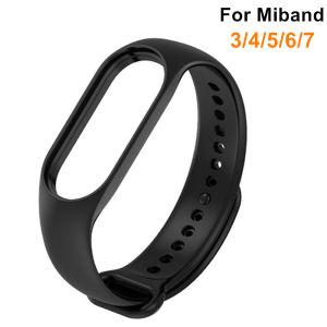 Strap For Xiaomi Mi Band 10 9 8 7 6 5 4 3 Sport Silicone Wristband Smart Watch Replacement Bracelet for Mi Band 6 7 Strap Correa