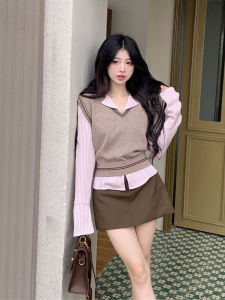 DUOMIAOTU | Atmospheric 2026 Winter JK Uniform Dress School Style Set