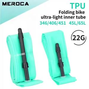 MEROCA tpu tube 20 inch 16 inch 349 406 451 TPU Bicycle Inner Tube 45L 65L For Brompton Folding bike anti-puncture bicycle tube