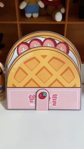 Dreamo Homemade Waffle Toy Book Creative Food Bakery Decompressed Squeeze Toy Book Kneading Material Handbook Anti-Stress Toy Children Handmade Gift DIY华夫饼捏捏乐安静书 Homemade Adult Toys - Lazada