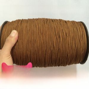 High Quality Bamboo Curtain Rope 10 Meters Brown Wooden Blind Pull Rope Wear Resistant Nylon Thread Bamboo Roller Shade Accessories Wheel Lock Buckle