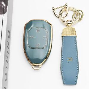 TPU Shell Fob Car Smart Key Case Cover for Trumpchi GAC 2021 Empow J11 J12 J13 J14 J15 J16 GS8 Keychain Accessories
