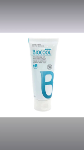 Biocool Refreshing Sports Gel 100ml – Korean Water-Soluble Cooling Gel with Menthol Camphor & MSM | Non-Sticky Relief for Muscles & Joints